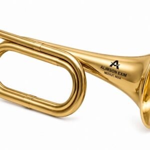 Professional brass bigul manufactured by ALIMSON EXIM, Meerut, India