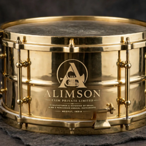 Professional Brass Side Drum manufactured by ALIMSON EXIM, Meerut, India